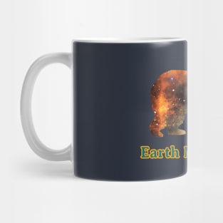 Earth Mama Bear Galaxy Colorful Birthday Gift Mug